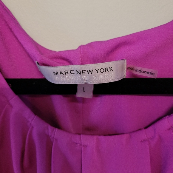 L Purple Work Blouse. - Picture 3 of 3